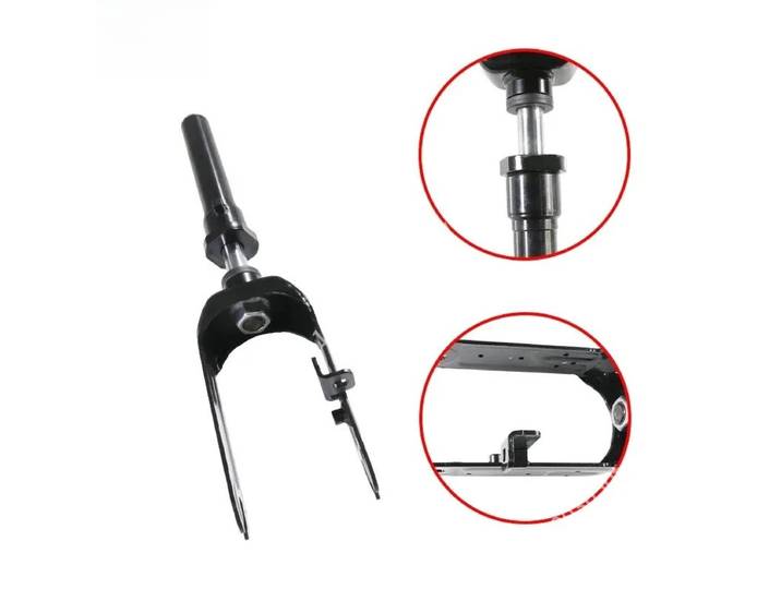 Amortisseur de fourche avant d'origine pour Scooter électrique Ninebot Max G2 G2E G65, accessoire d'absorption de Suspension pneumatique