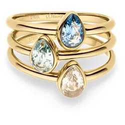 s.Oliver Ring - Elegant Stones in 54
