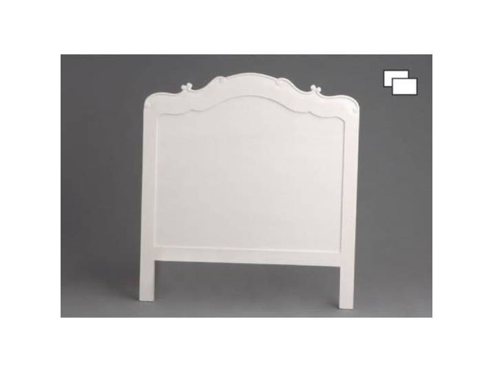 Tête De Lit - AMADEUS - Apolline - Bois Patiné Blanc - 90 cm