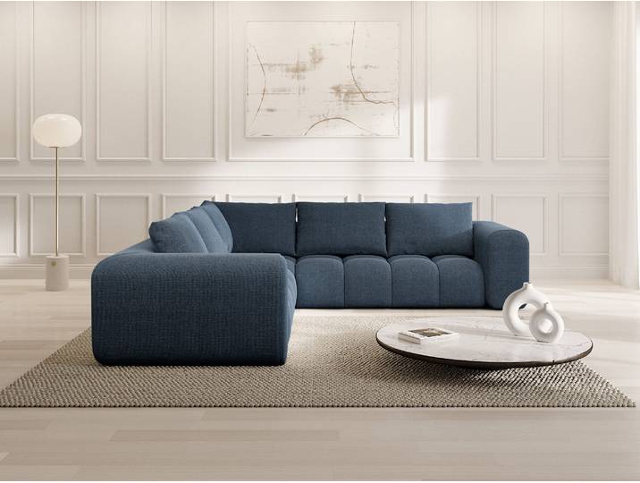 Couch Casaluna L-Form in Stoff