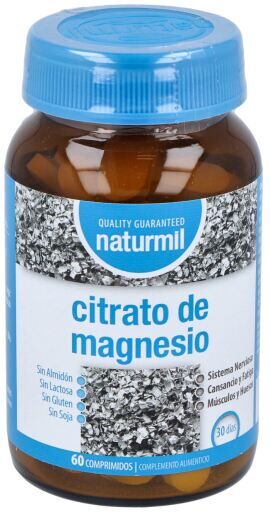 Naturmil Magnesium Citrate 200mg 60 tablets