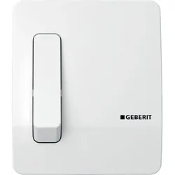 Geberit Handauslösung pneumatisch weiß alpin für Urinal Abdeckplatte 115558111