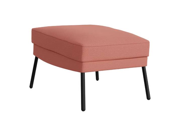 Hocker Alex, Johann Jakob, kat. , caleido light coral, Textil