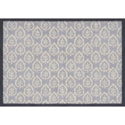 Fußmatte TURTLE MAT "Fencott Blue", grau, B:60cm H:9mm L:85cm, Obermaterial: 85% Baumwolle, 15% Viskose, Teppiche, Fußmatte