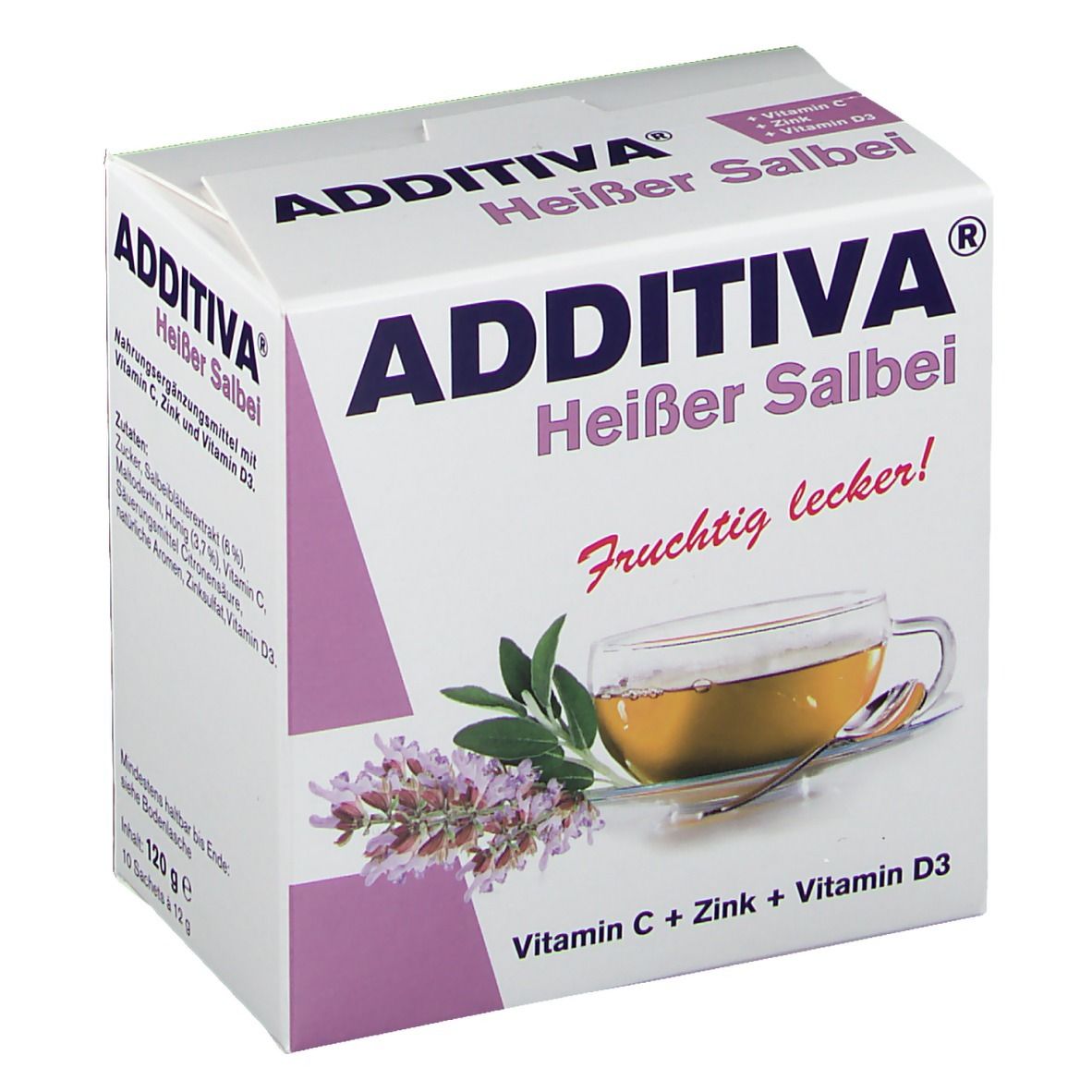 Additiva heißer Salbei Pulver Sachets 120 g