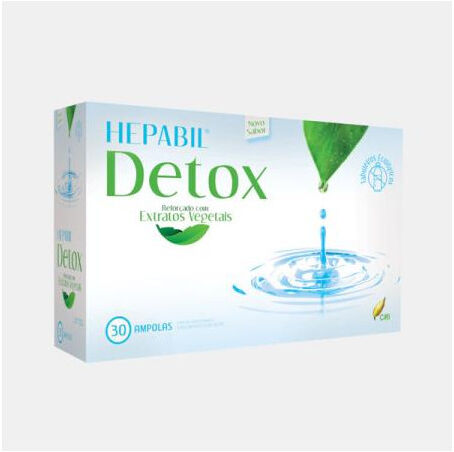 CHI® HEPABIL DETOX NOVO SABOR A LIMAO 30 AMPOLAS