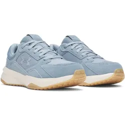 UNDER ARMOUR Edge Suede Sneaker Herren 448 - blue wind/stone/blue wind 46