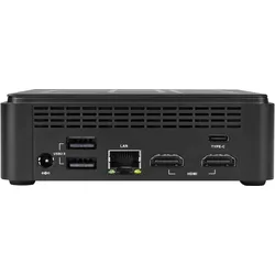 Step PC Micro CUN 512 inkl. Windows 11 Pro (i5-1235U 16GB DDR4 512GB NVMe SSD WLAN/Bluetooth) (512 GB, 16 GB, Intel Core i5-1235U, Intel Iris Graphics), PC, Schwarz