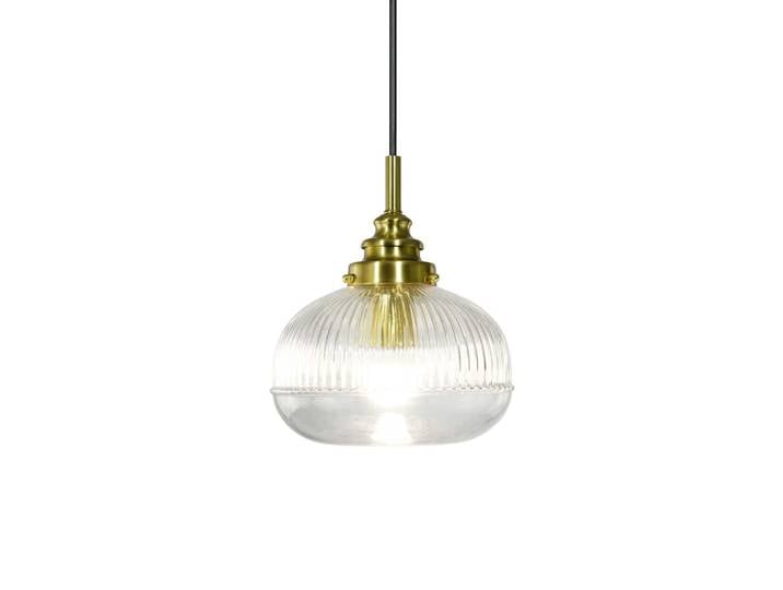 Suspension en verre et métal
