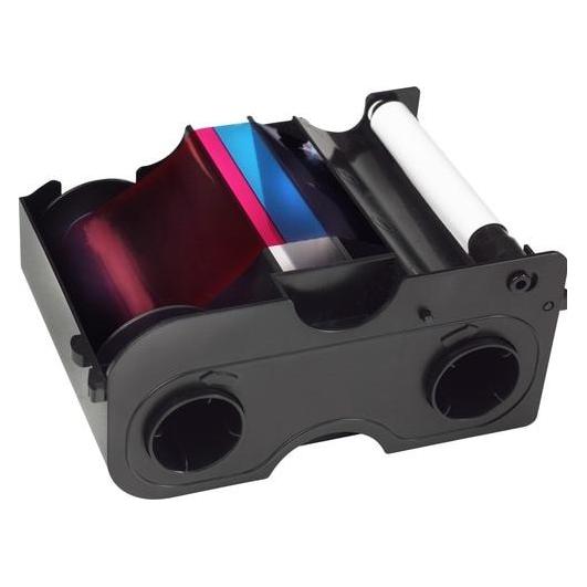HID Fargo Farbe (Cyan, Magenta, Yellow, Resin-Black, klarer Überzug) (Mehrfarbig) (045010)