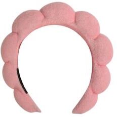 Uplifted Goods Microfiber Wristband And Puffy Headband Set For Face Washing And Skincare a