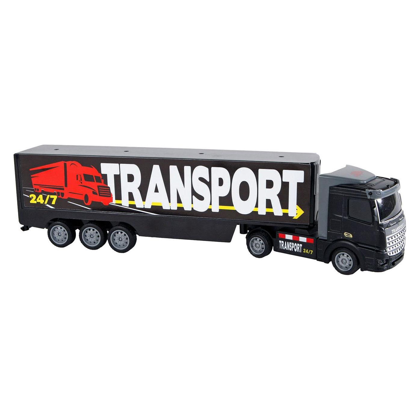 Hipo LKW mit Anhänger 32cm Rückzug Die Cast (520370)