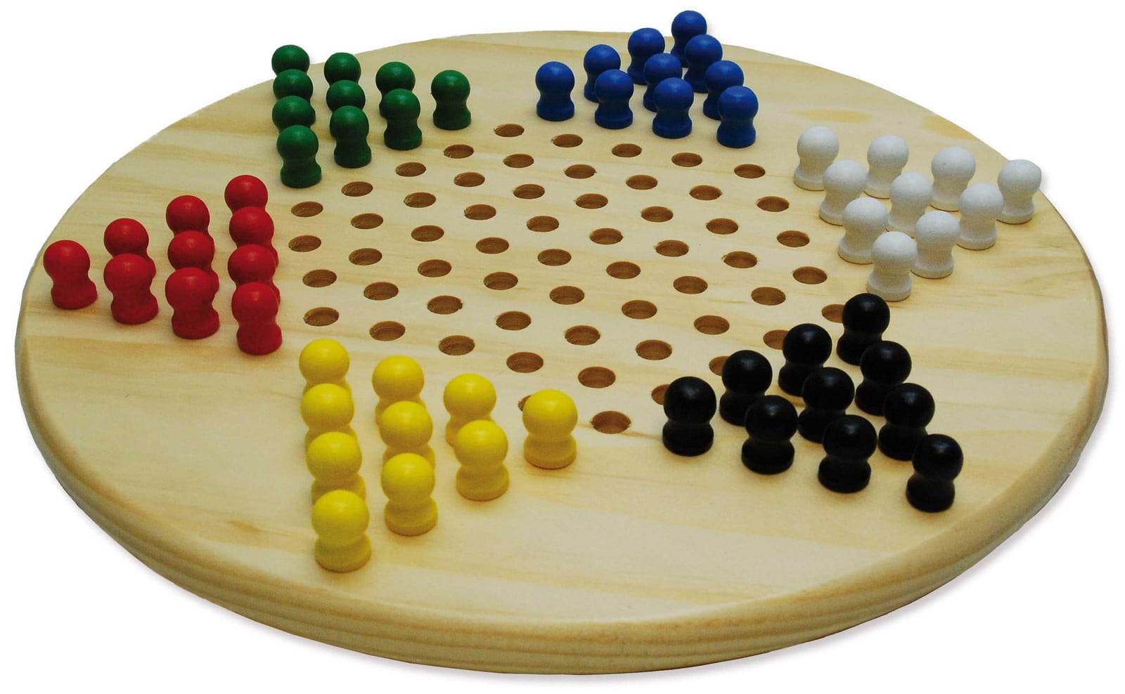 Philos Houten Halma-spel voor 2-6 spelers