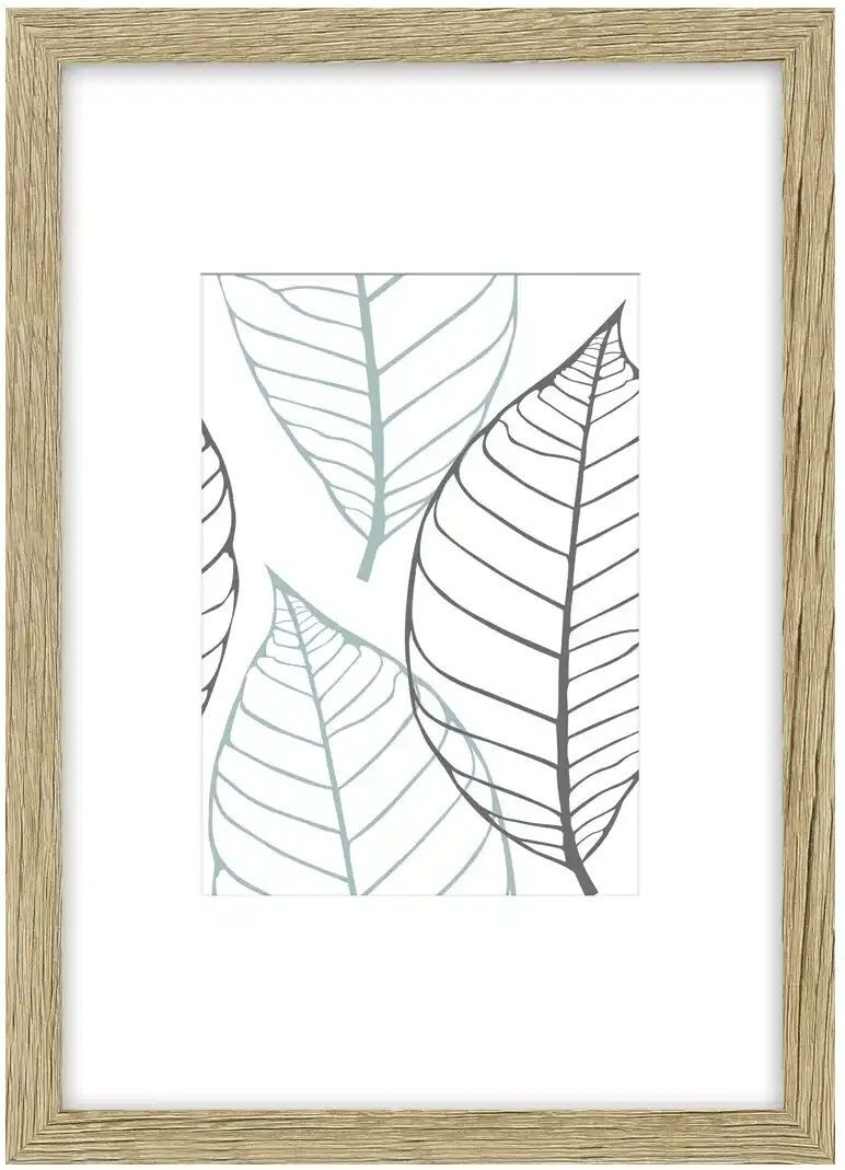 Höffner Holzbilderrahmen 21x30 cm  Iceland ¦ holzfarben ¦ Holzwerkstoff ¦ Maße (cm): B: