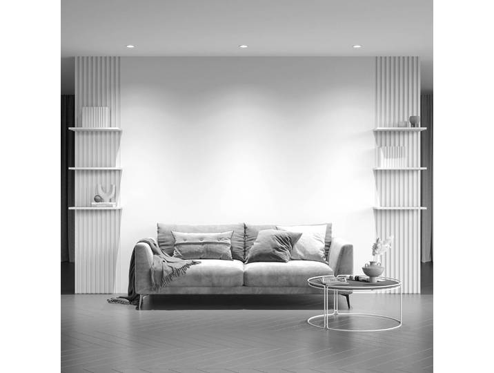 Maytoni Yin LED-Einbauleuchte, IP20, 3000K, Triac, weiß Yin, dimmbar, weiß / opal, für Arbeitszimmer / Büro, Aluminium, Modern
