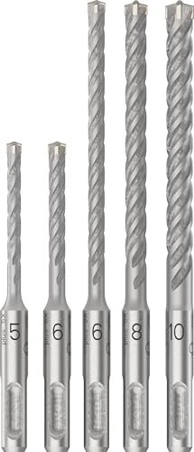 BOSCH SDS-plus-5X Hammerbohrer-Set, 4 Schneiden, 5-teilig, 2.608.833.910
