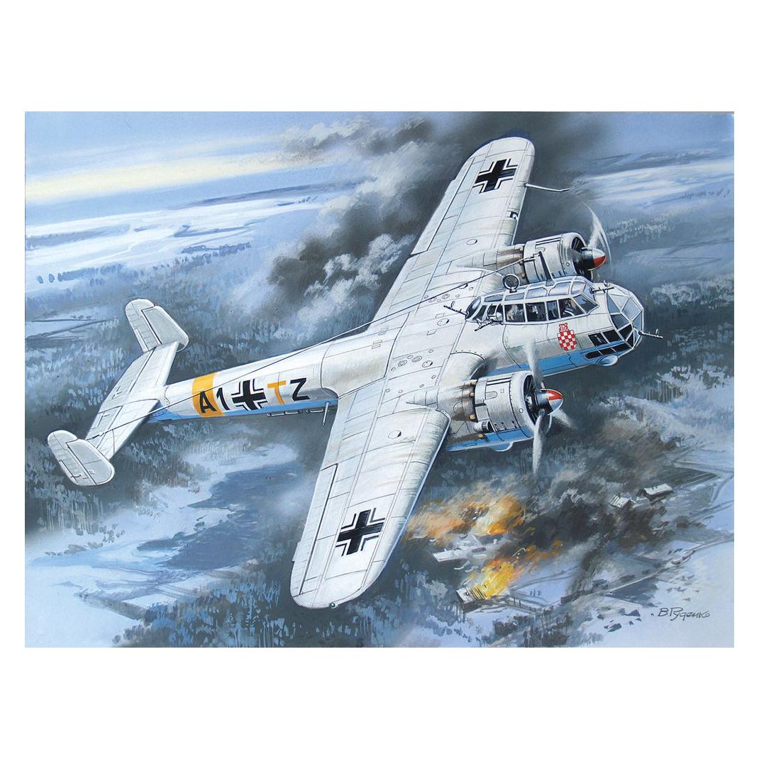 ICM Do 17Z-2 WWII German Bomber (72304)
