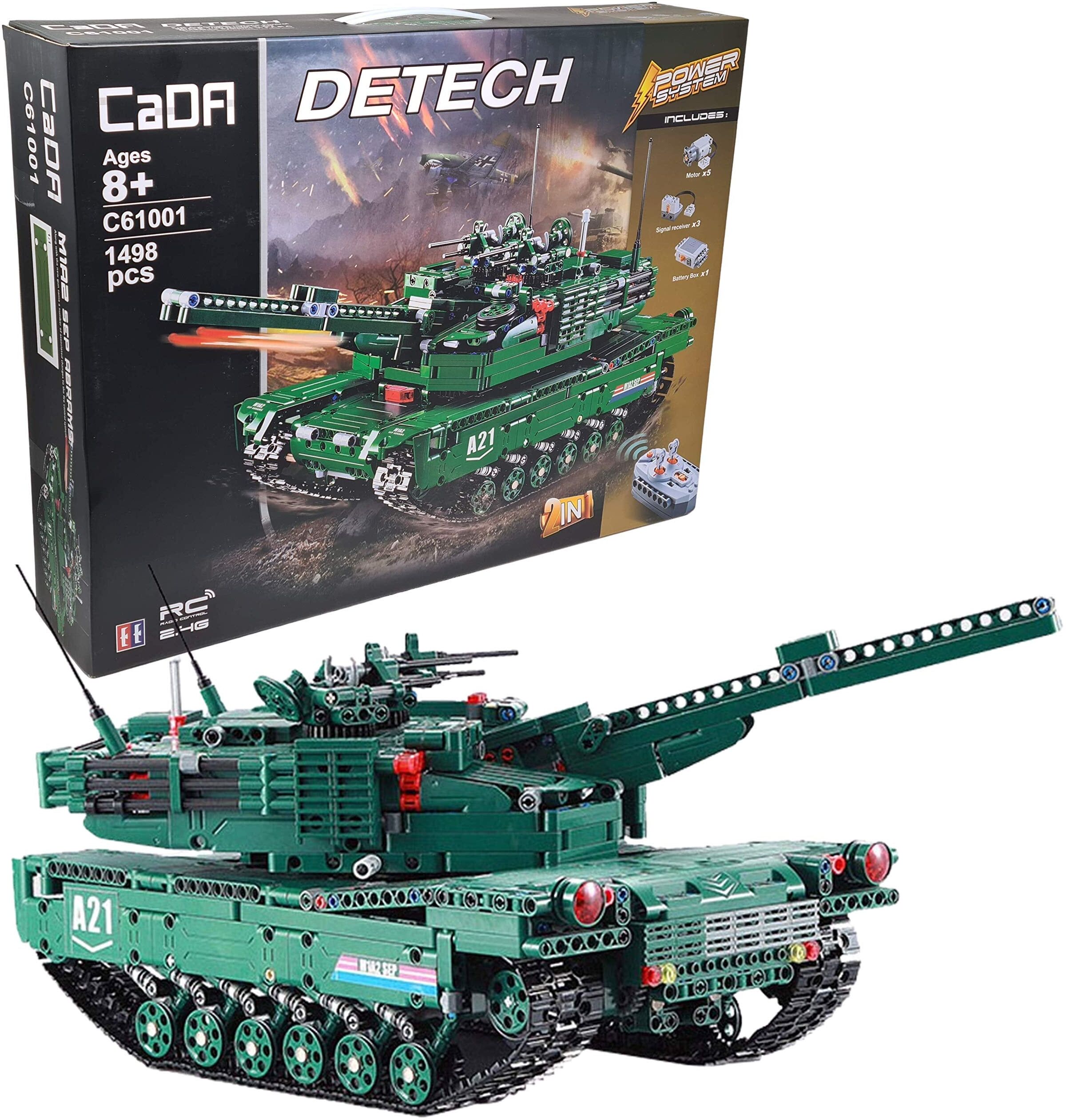 Cada Abrams Panzer RC – CaDA M1A2 C61001W