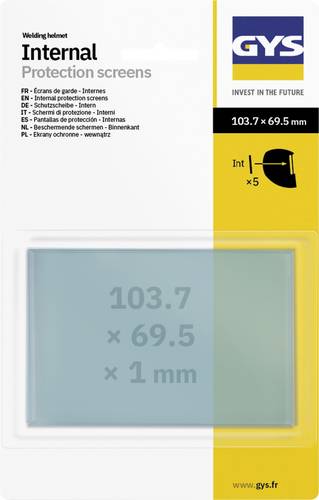Toolit 043695 Ersatzscheiben für Schweißerschutzhelm