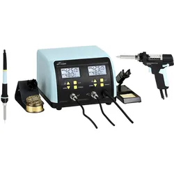 Lötcenter Digital 940, 60W Lötkolben, 90W Löt- & Entlötpistole
