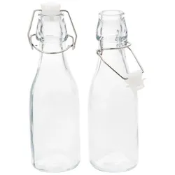 Glas-Bügelflaschen 250 ml, 2 Stück