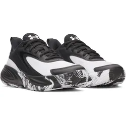 UNDER ARMOUR Lockdown 8 Basketballschuhe Kinder 001 - black/white/white 35.5