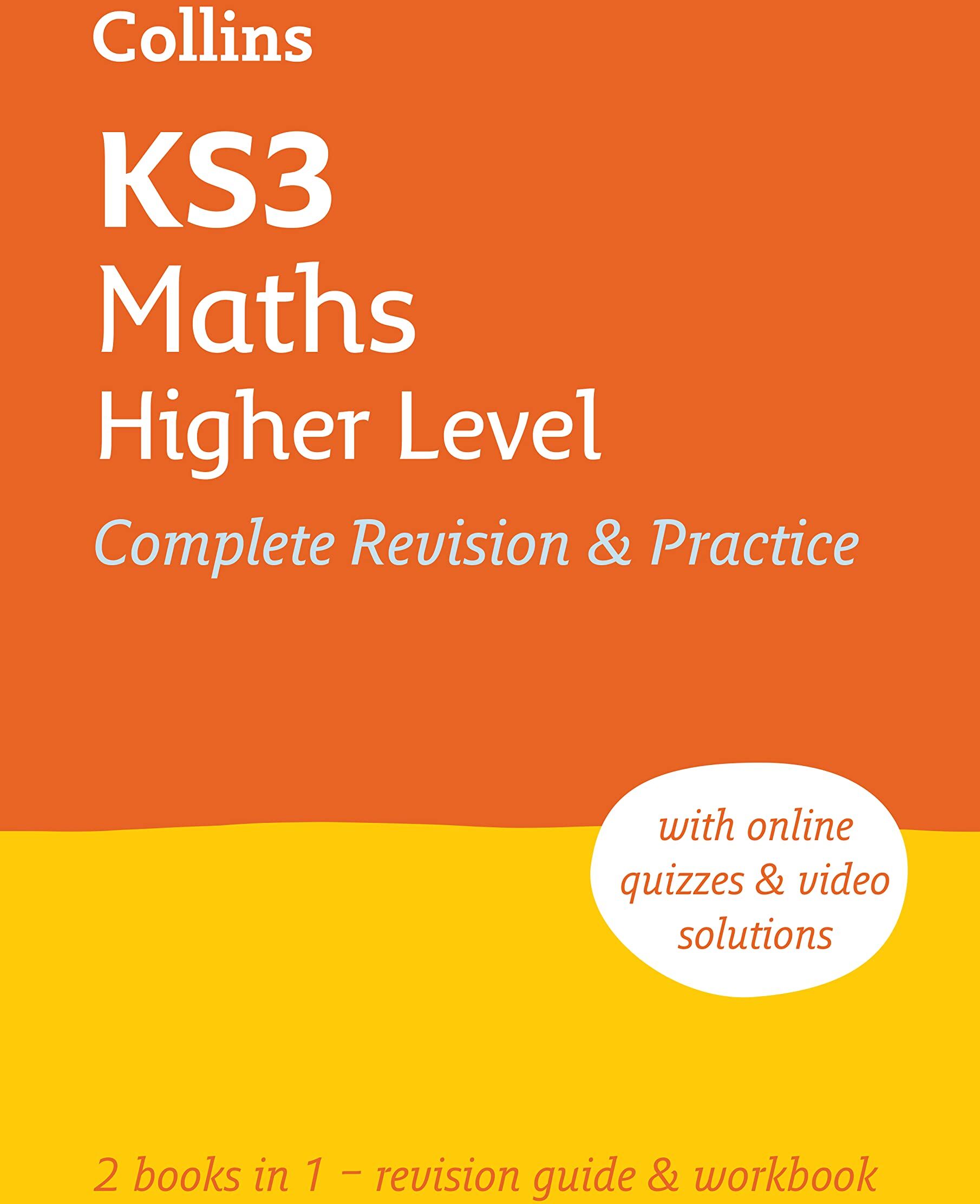 Collins KS3 - Ks3 Maths Higher Level All-In-One Complete Revision and Practice: Ideal for Years 7, 8 and 9 - Preis vom 13.10.2026 19:28:25 h