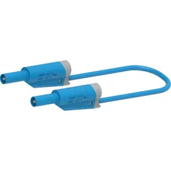 PJP 2712-100BL - Messleitung, 1 mm2, 1 m, blau, stapelbar
