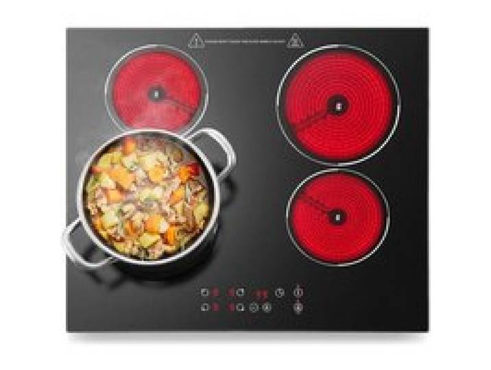 Plaque de Cuisson Vitrocéramique 60cm - 6000W Commande Tactile