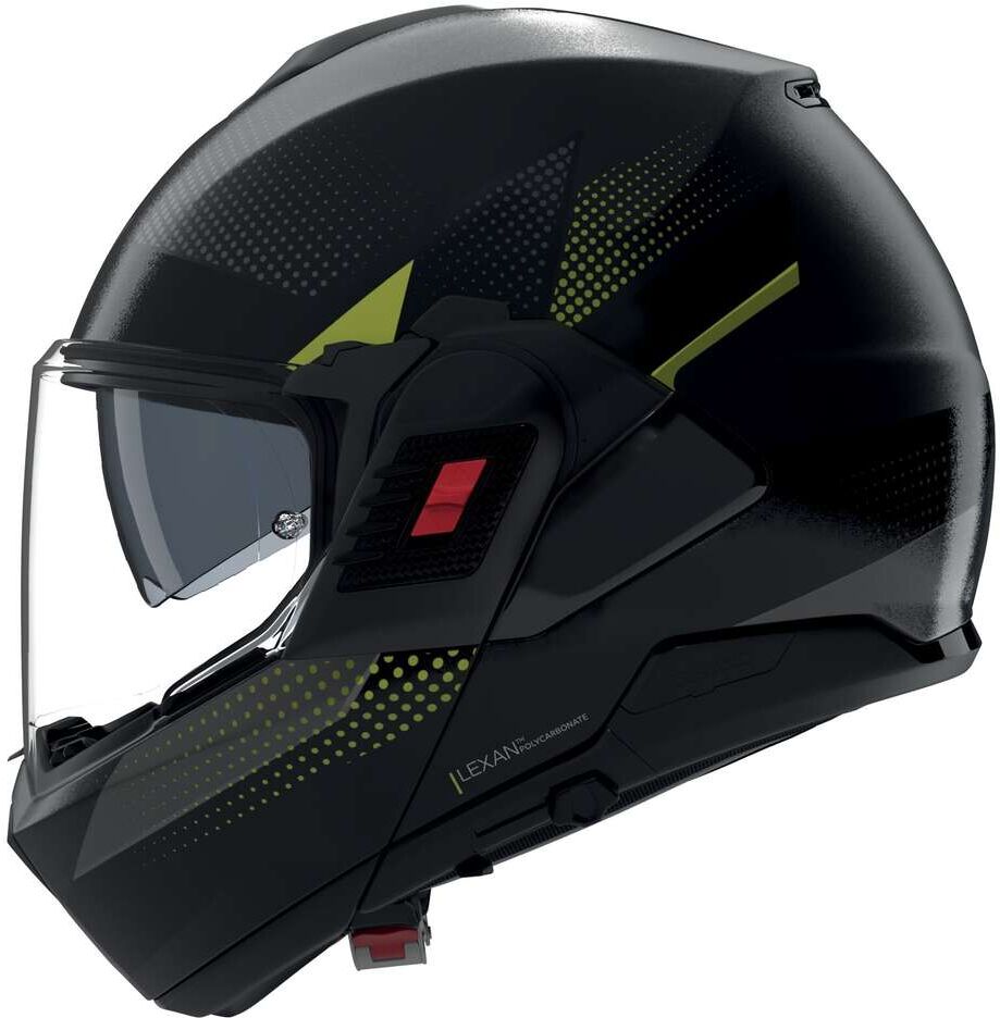 Casco Moto Modulare P/J Nolan N120-1 CICLONE 362 Grigio Nero taglia M