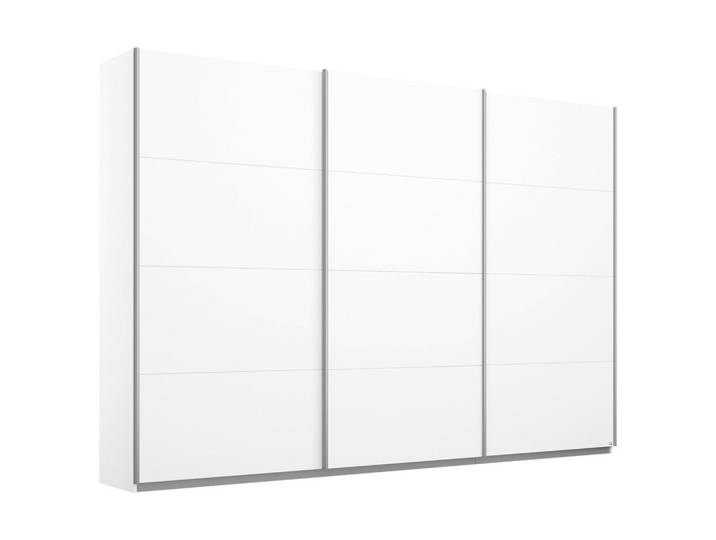 Rauch Möbel Schwebetürenschrank Rauch Belluno, Weiß, 3 Fächer, 271x210x62 cm, Blauer Engel, BQ - Bündnis für Qualität, Made in Germany, Schlafzimmer, Kleiderschränke, Schwebetürenschränke