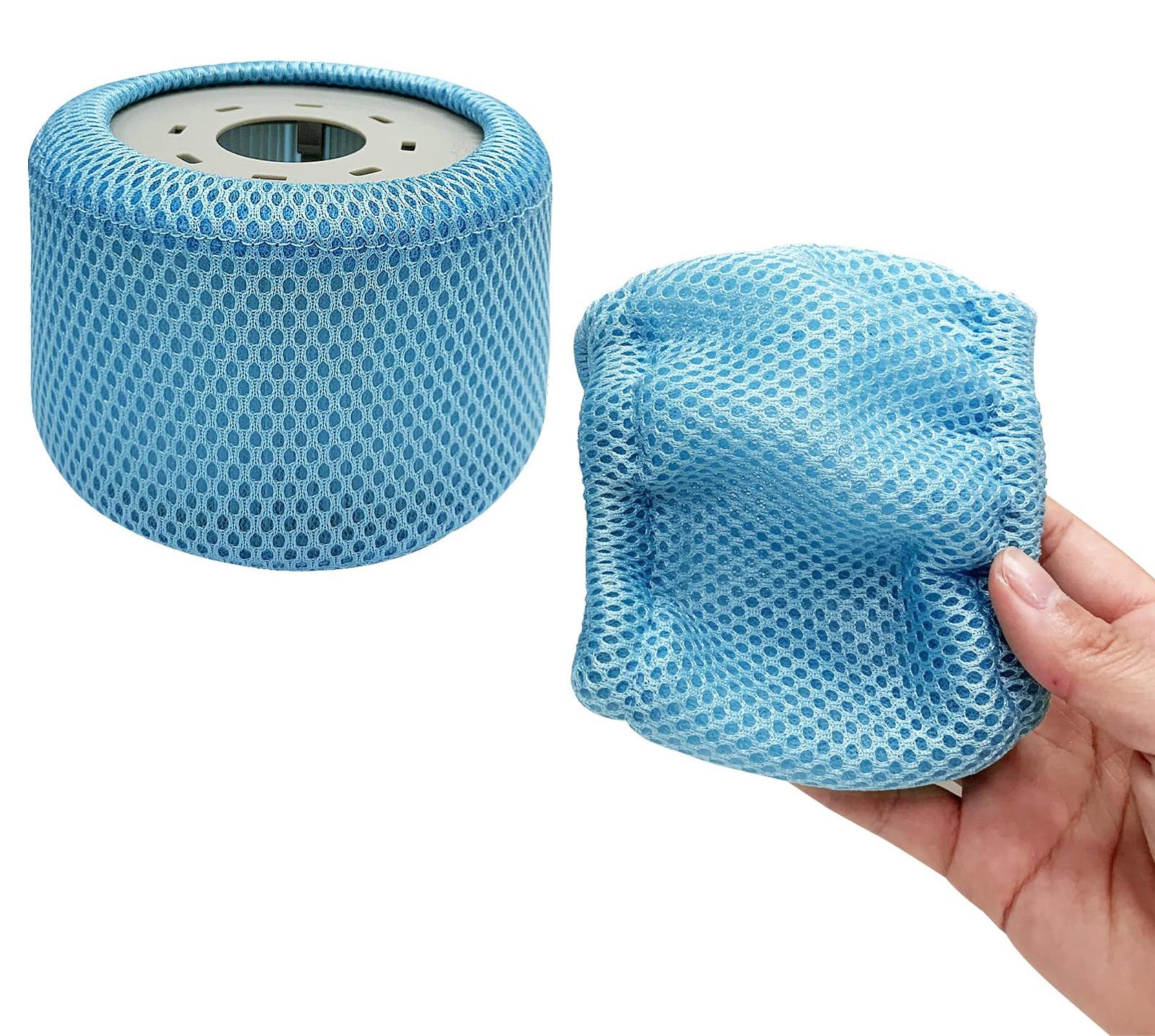 Selius Beschermingsnetten voor pool-filter, 90 pleats-zeef, 2 stuks