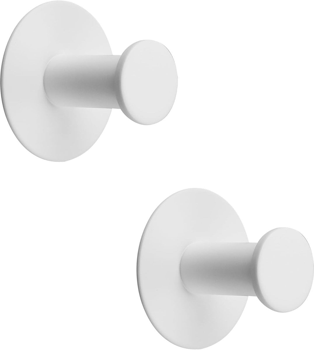 Zelfklevende Handdoekhaken - 2 Stuks - Wandhaken voor Badkamer, Keuken en Kleding