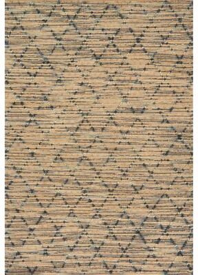 Alexander Home Ember Farmhouse Diamond Hand-Woven Jute Rug