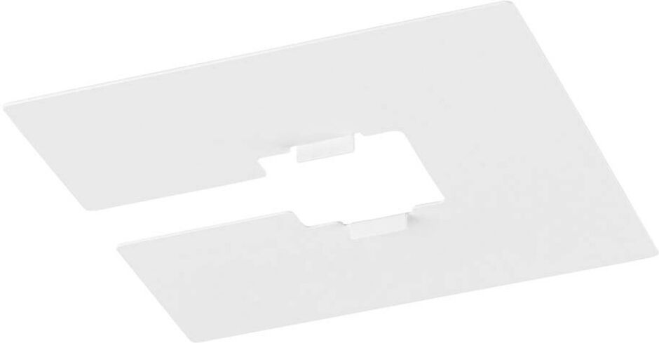Slv 1-Phasen Cover-Plate, Weiß - 1 Phasen Stromschienen 230v