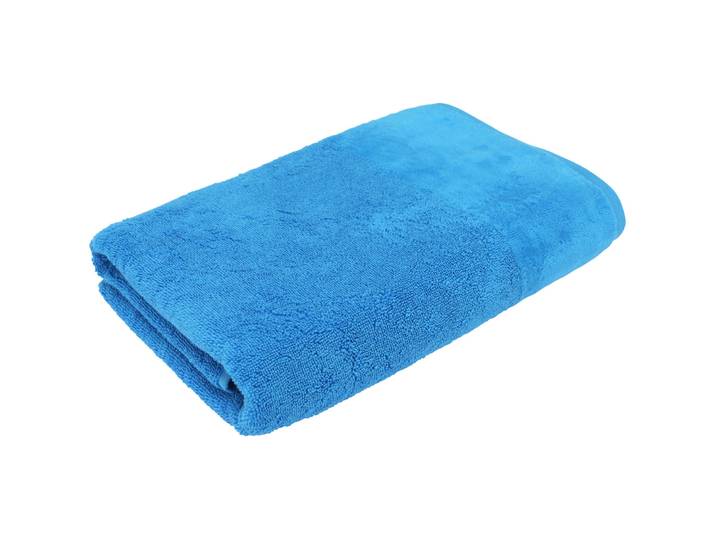 Living Home Duschtuch Softfeel blue Baumwolle 70 x 140 cm