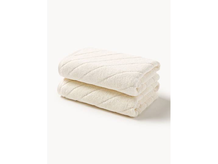 Serviette de toilette en coton Rani, tailles variées