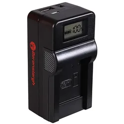Berenstargh Synchron USB Ladegerät f. Olympus Li-70B FE FE4020 FE-4020 FE4040 FE-4040 FE5040 FE-5040 (Kamera Akku Ladegerät), Kamera Stromversorgung, Schwarz