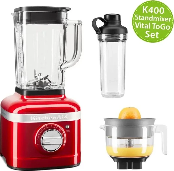 KitchenAid Artisan K400, rot-metallic