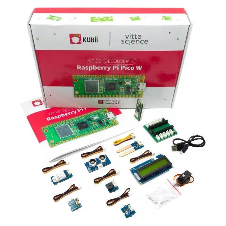 Vittascience Raspberry Pi Pico Discovery Kit (KITDECOUVPICO)