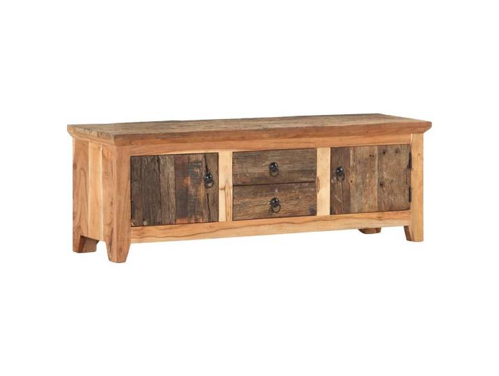 vidaXL TV-Schrank TV-Schrank 120x30x40 cm und Recyceltes Massivholz