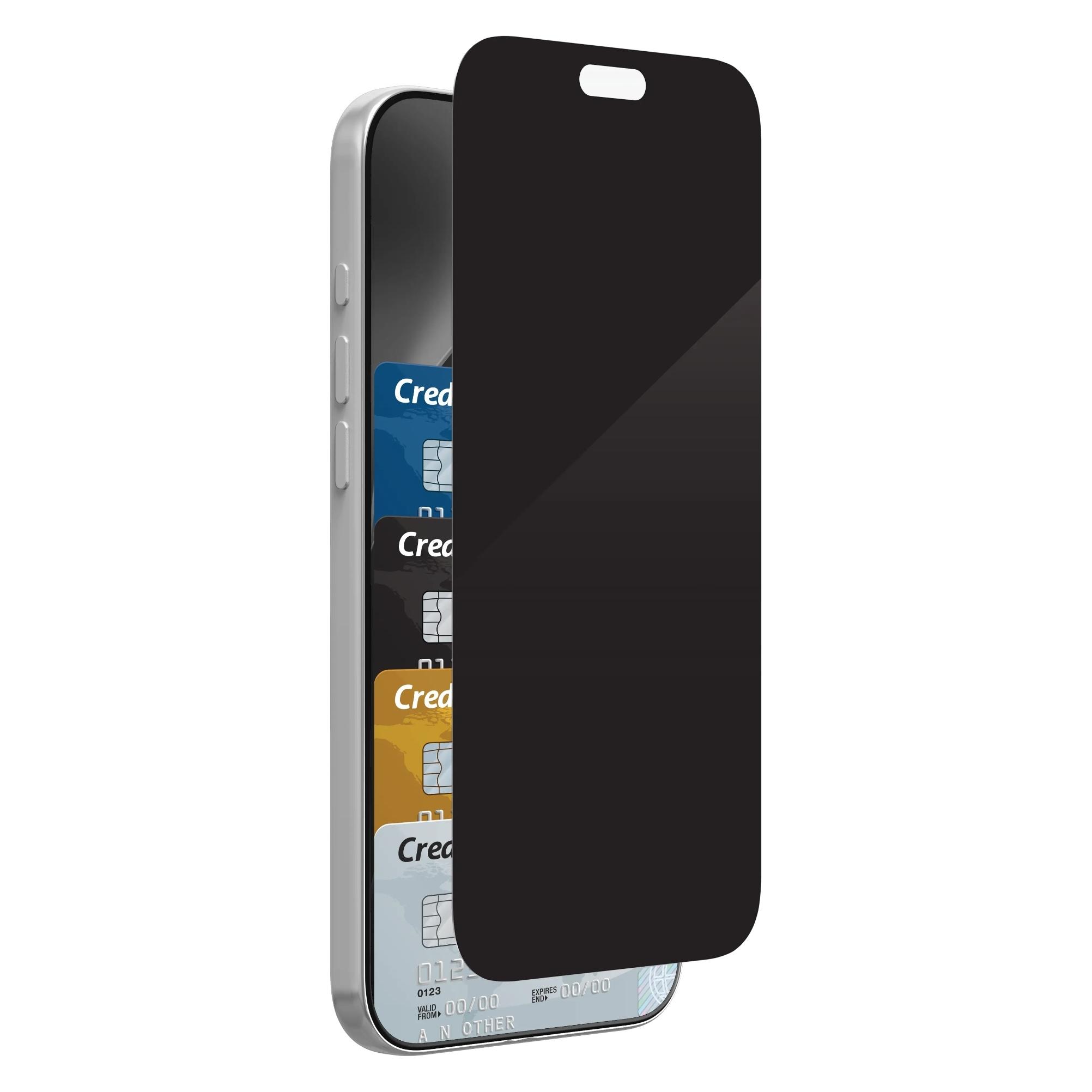 Zagg Glass Privacy XTR do iPhone 18 Pro / 17 Pro (1 Stk., Apple iPhone 17 Pro, Apple iPhone 18 Pro) (ZG200122065)