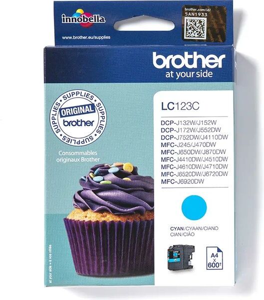 Brother LC-123C - Cyan - Druckerpatrone