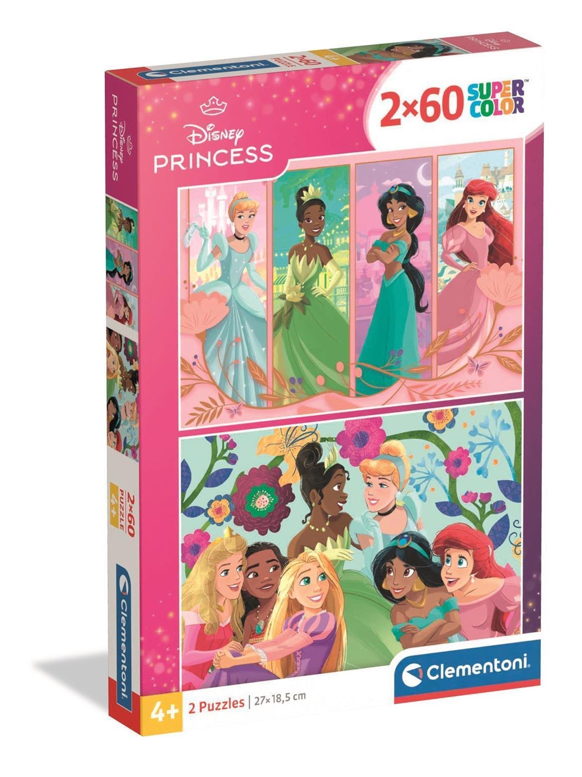 Clementoni Puzzle Disney Princess 2x60 pieces 2D Puzzles