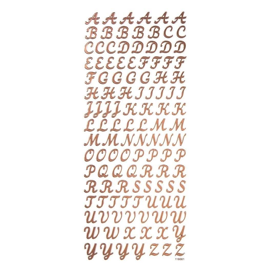 Dalprint Alphabetaufkleber 118 Stk (118 Sticker) (49016586)