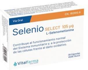 Vitalfarma Selenium Selec 30 Capsules