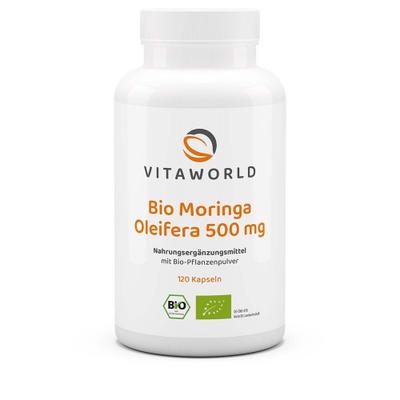 Moringa Oleifera 500Mg Bio 120 St Kapseln