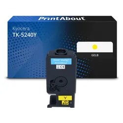 Toner kompatibel mit Kyocera TK-5240Y - Gelb