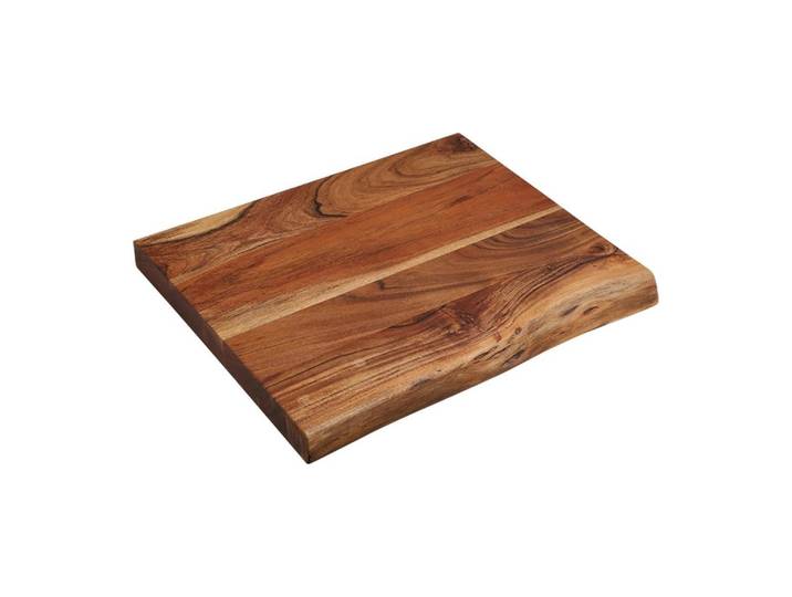 Schneidebrett KESPER Schneidebrett aus Akazie, FSC , braun (natur), B:48cm H:4cm L:40cm, Massivholz, Schneidebretter, Schneidebrett, 3,8cm stark