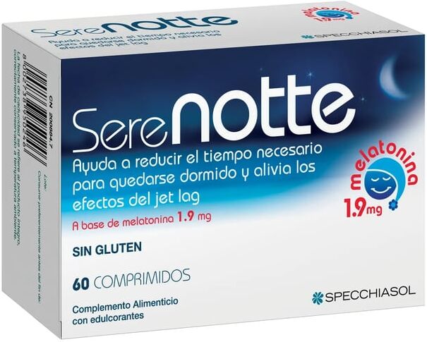 Specchiasol Serenotte Melatonina 1,9 mg 60 Tabs